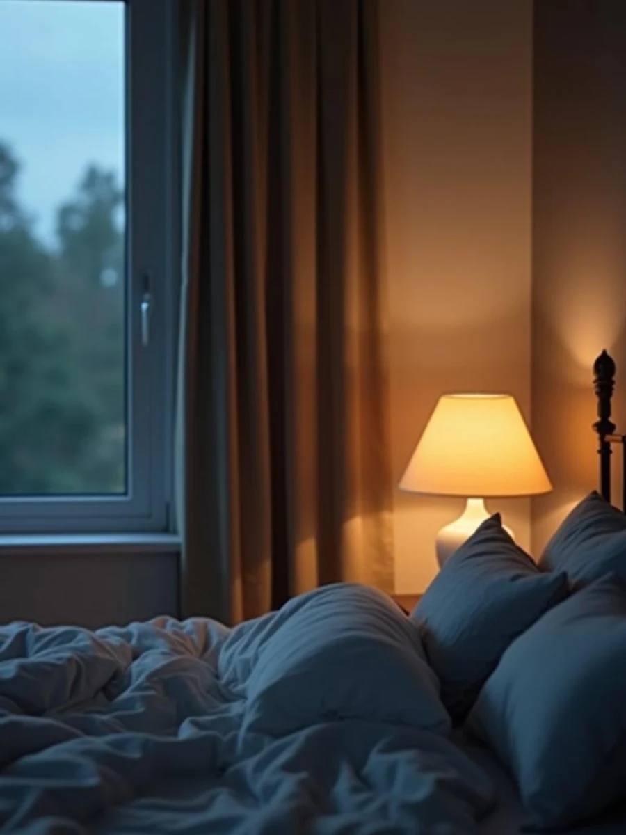 Bedside routine details for CPAP comfort and evening relaxation support